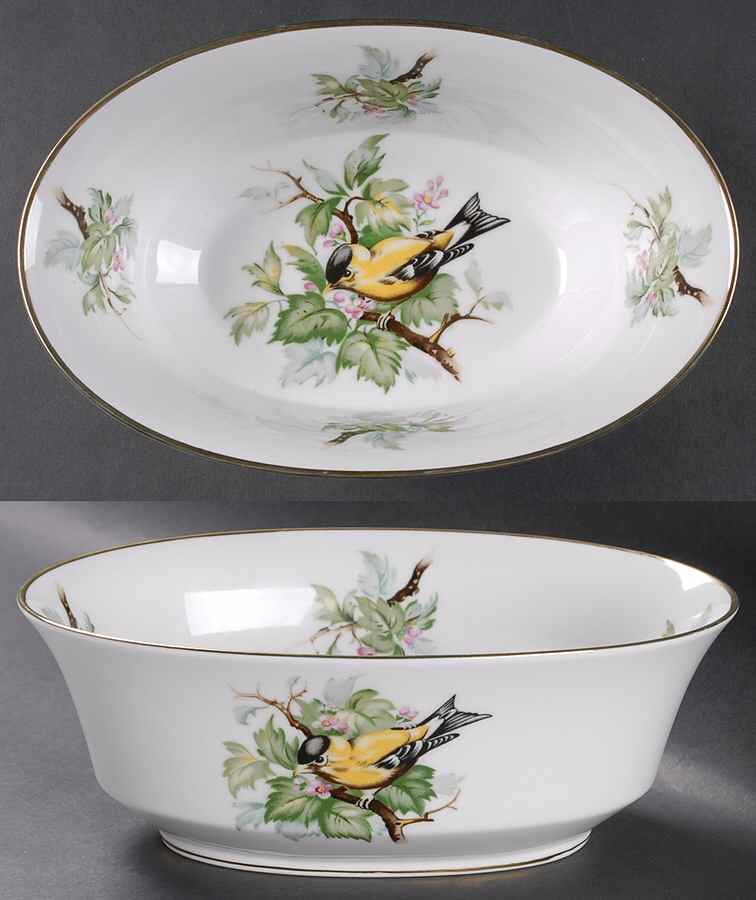 SAD122 9" Oval Vegetable Bowl by Sadek-1