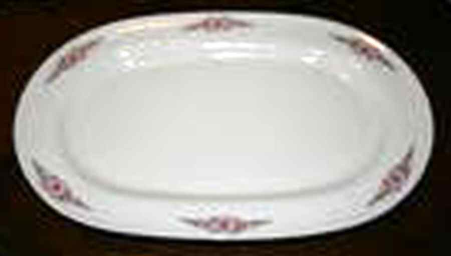 SCR156 13" Oval Serving Platter by Scherzer-1