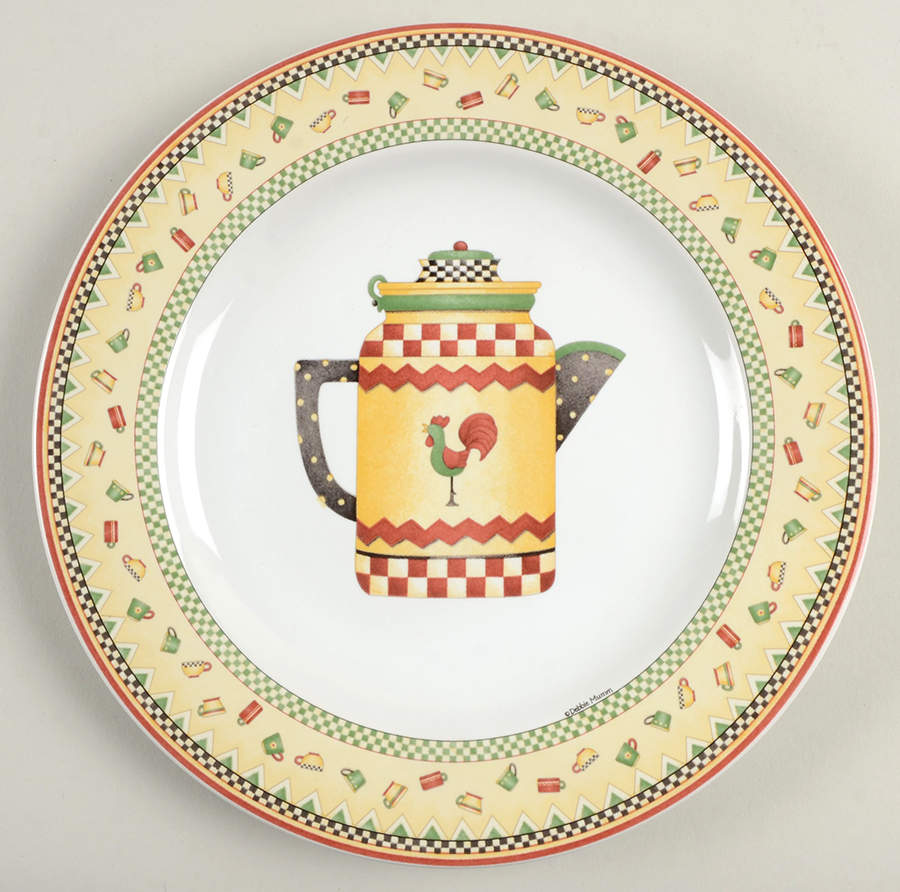 Morning Coffee Salad Plate by Sakura-1