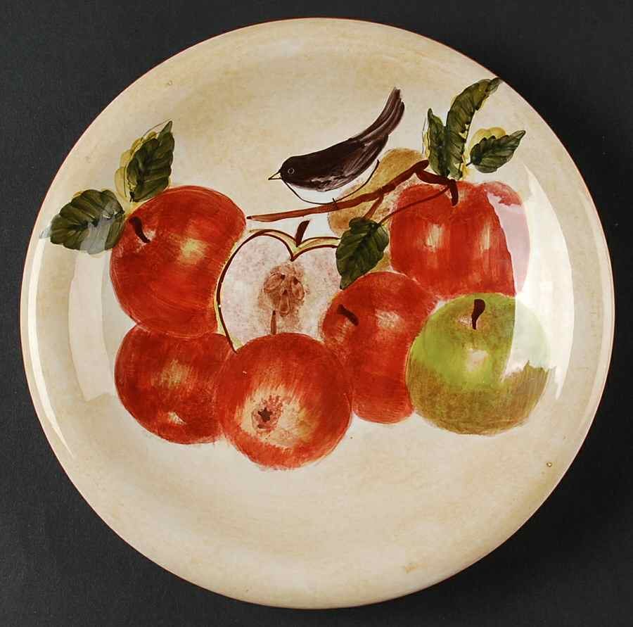 Apple Orchard On the Farm (Coupe) Salad Plate by Sakura-1