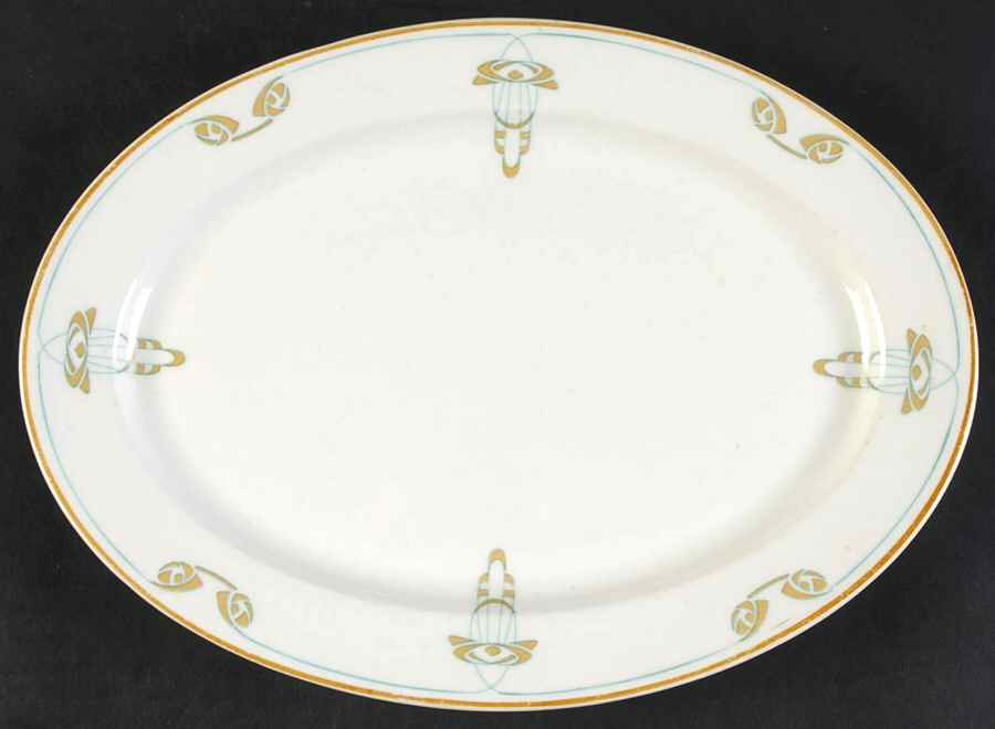 SY199tb 10" Oval Serving Platter by Syracuse-1