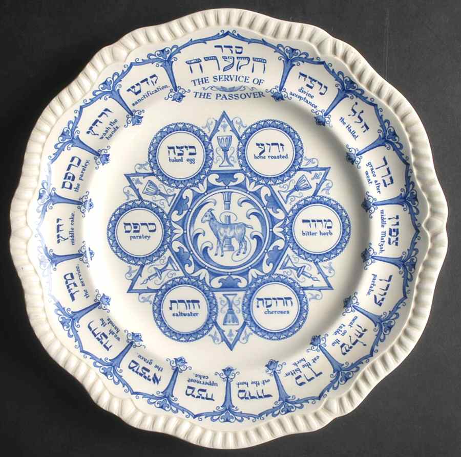 SP609 Passover Seder Plate by Spode-1