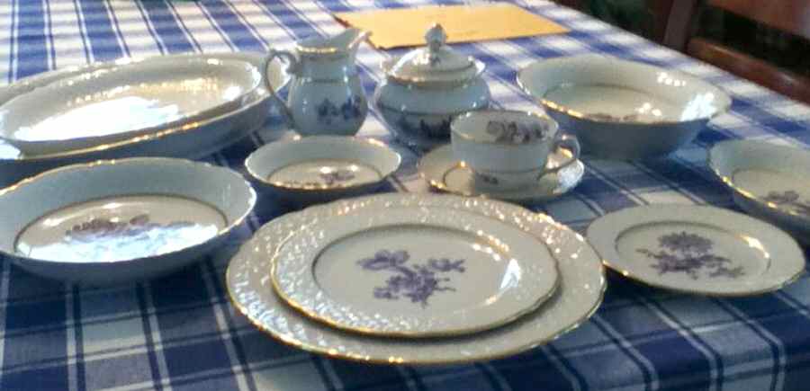 SCH666 Flat Cup & Saucer Set by Schumann - Bavaria-1
