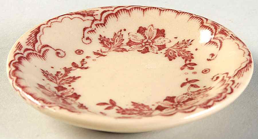 STR75 (Desert Tan) Butter Pat by Sterling China (USA)-1