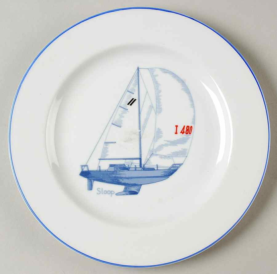 SWN7 Salad Plate by Thomas B Swain (USA)-1