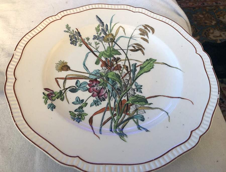 2-854 (Scalloped) Dinner Plate by Spode-1