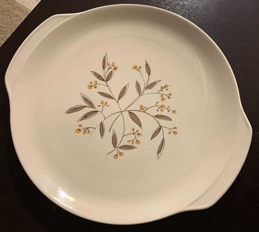 Jamaica Handled Cake Plate by Salem-1
