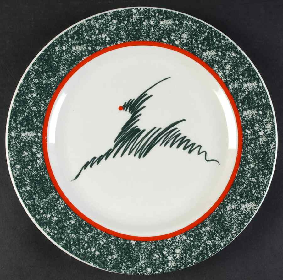 Reindeer Dinner Plate by Sakura-1