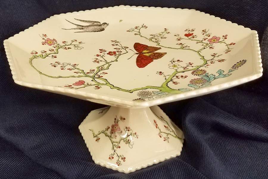 2-684 10" Diameter Pedestal Cake Stand by Spode-1