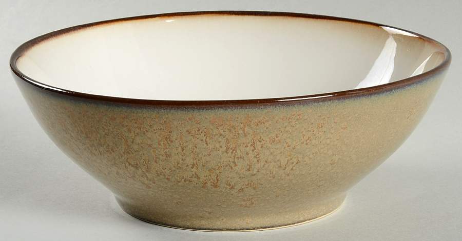 Metallics Gold Soup/Cereal Bowl by Sango-1