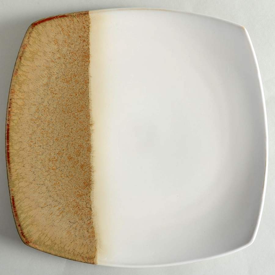 Metallics Gold Square Dinner Plate by Sango-1