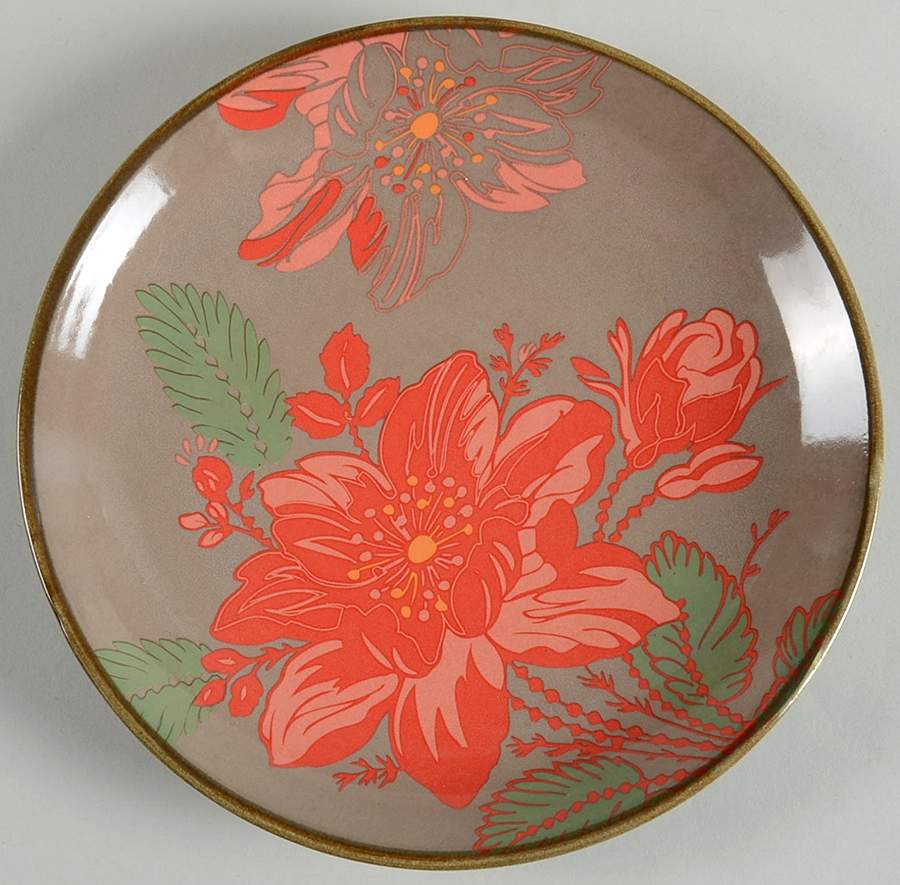 Trumpet Salad Plate by Sango-1
