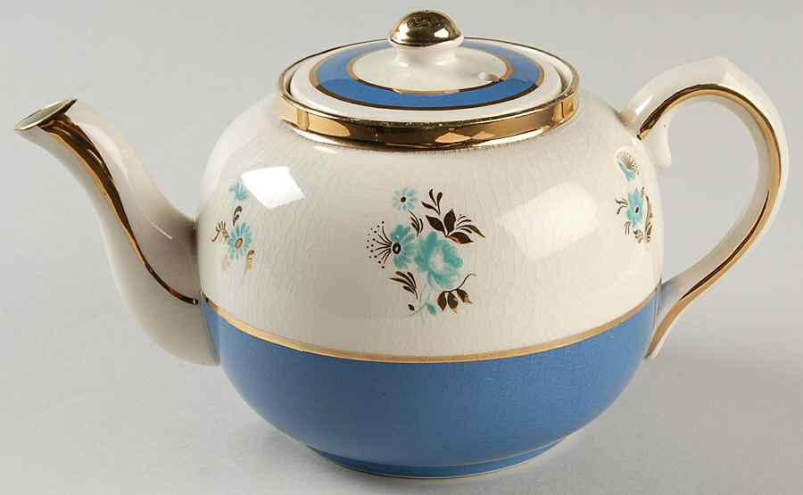 02183 Teapot & Lid by Sudlow's (Burslem)-1