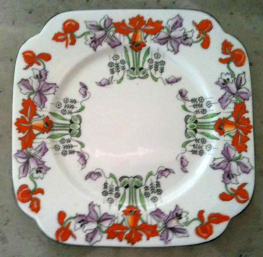 Bouquet Salad Plate by Shore & Coggins-1