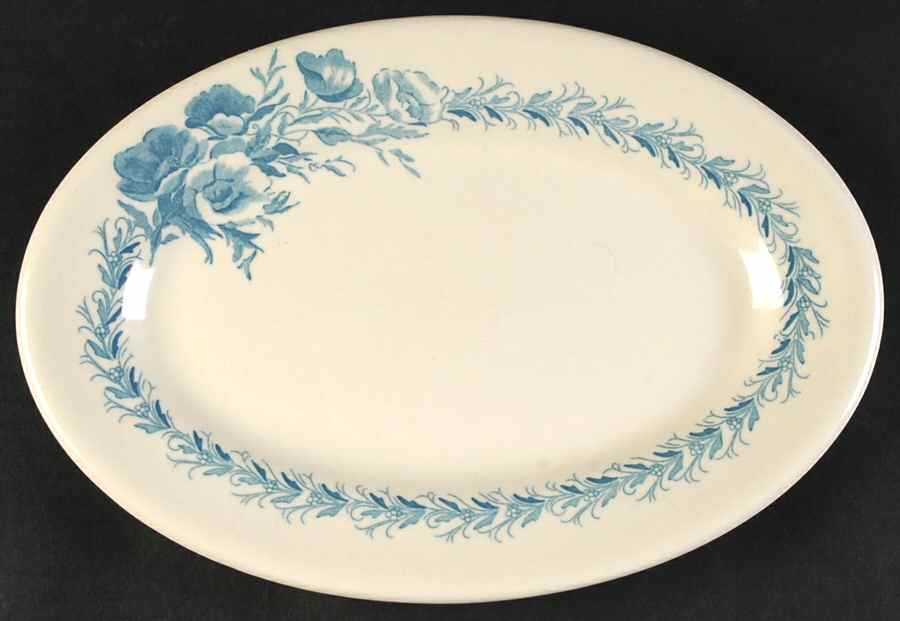 SHO367 10" Oval Serving Platter by Shenango-1