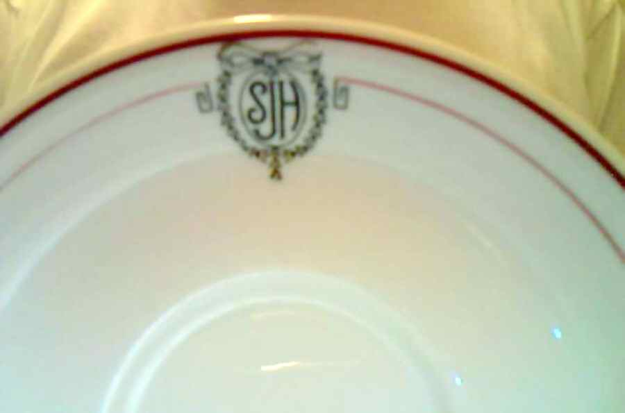 Saint Joseph's Hospital Saucer by Shenango-1