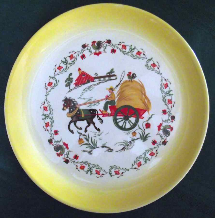 Countryside Dinner Plate by Salem-1