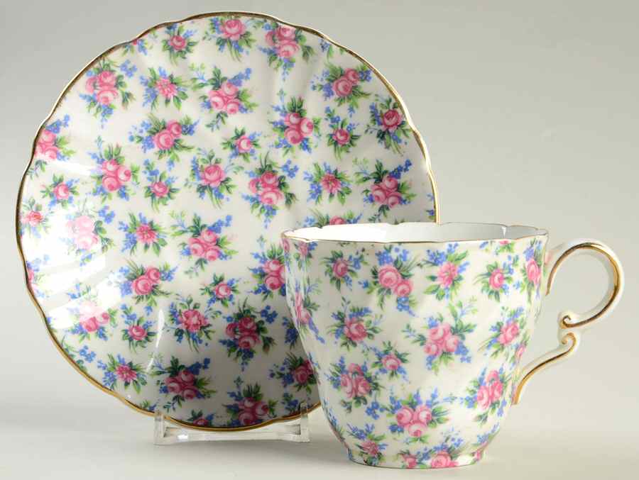 SYC18 Footed Cup & Saucer Set by Stanley China (ENG)-1