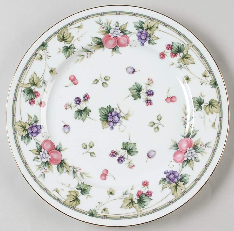 Provence (Gold Trim) Dinner Plate by Sadek-1