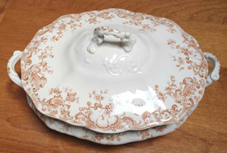 Zinidia Round Covered Vegetable by Smith, Ford & Jones-1