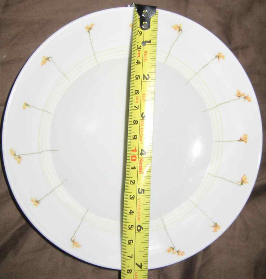 Wallflowers Bread & Butter Plate by Spal Porcelanas-1
