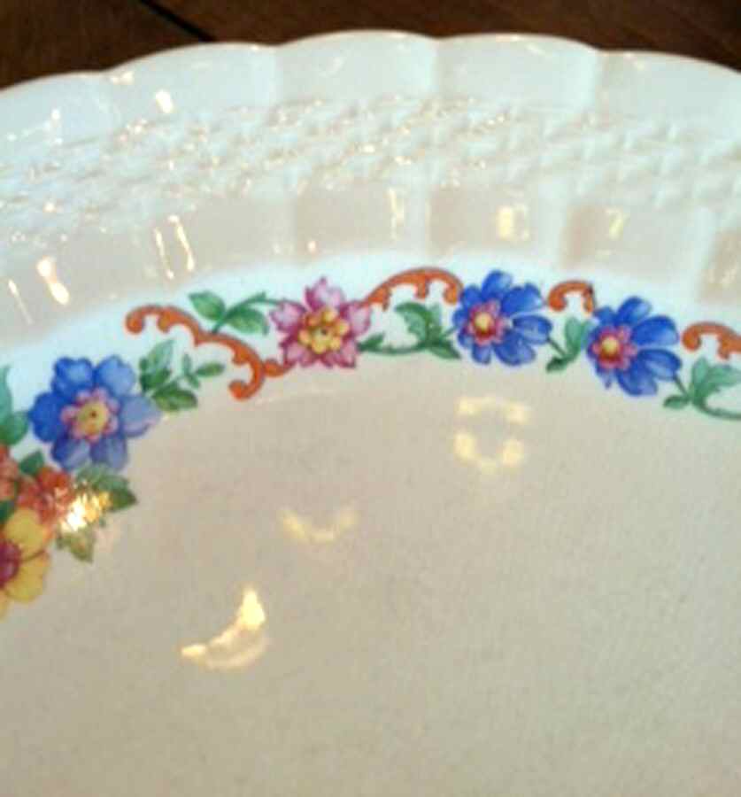 Rosemere Dinner Plate by Soho Pottery-1