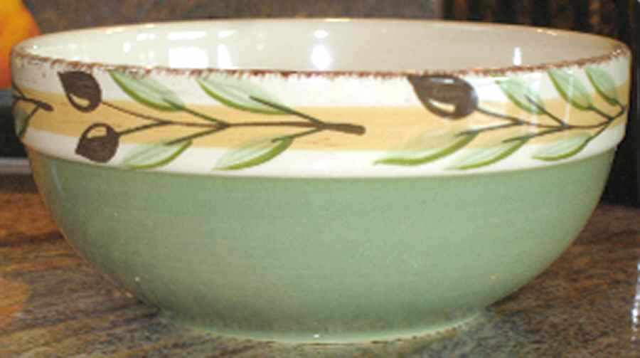 Olive Soup/Cereal Bowl by Signature-1