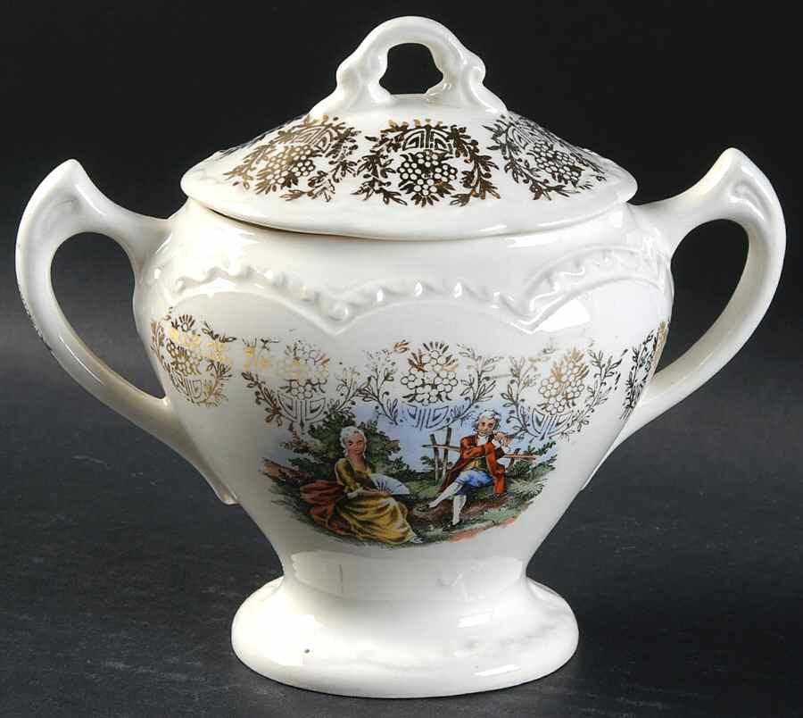 STT414 Sugar Bowl & Lid by Stetson-1