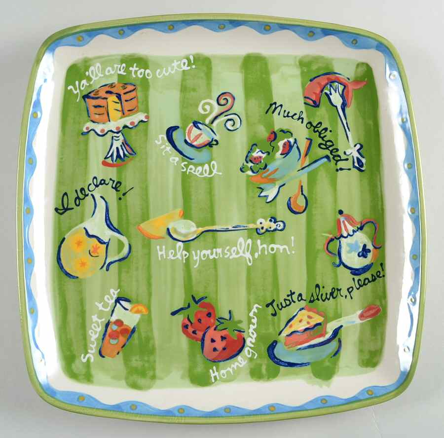 SOU1 Chip Bowl/Plate for Chip & Dip Set by Southern Living-1