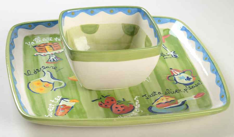 SOU1 (2 Piece) Chip & Dip Set by Southern Living-1
