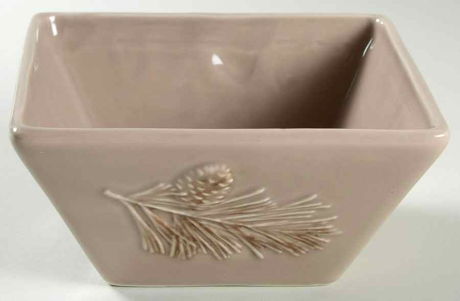 Winter Cabin Square Soup/Cereal Bowl by St Nicholas Square-1