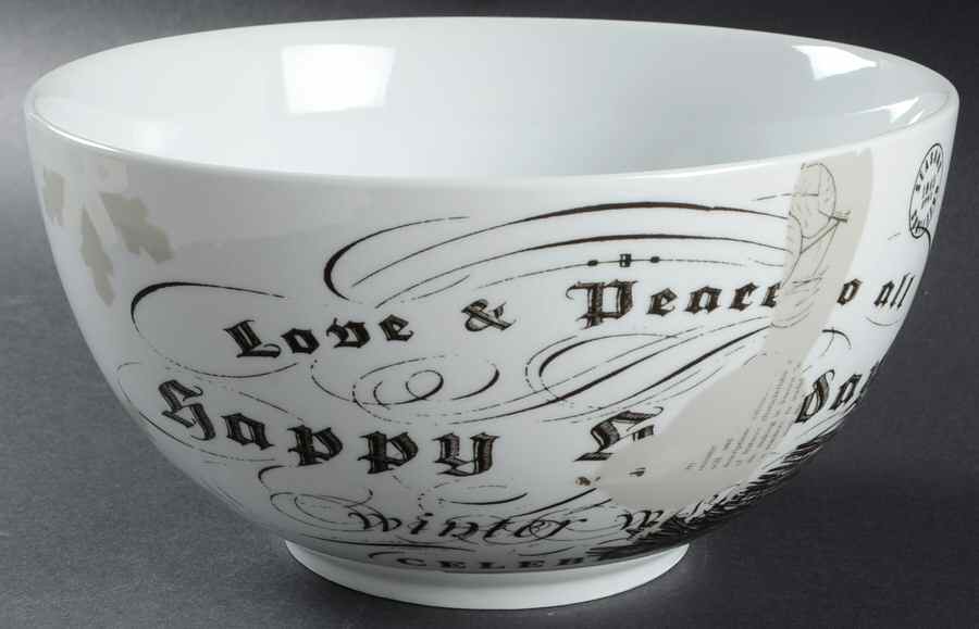 Green House 9" Round Serving Bowl by St Nicholas Square-1