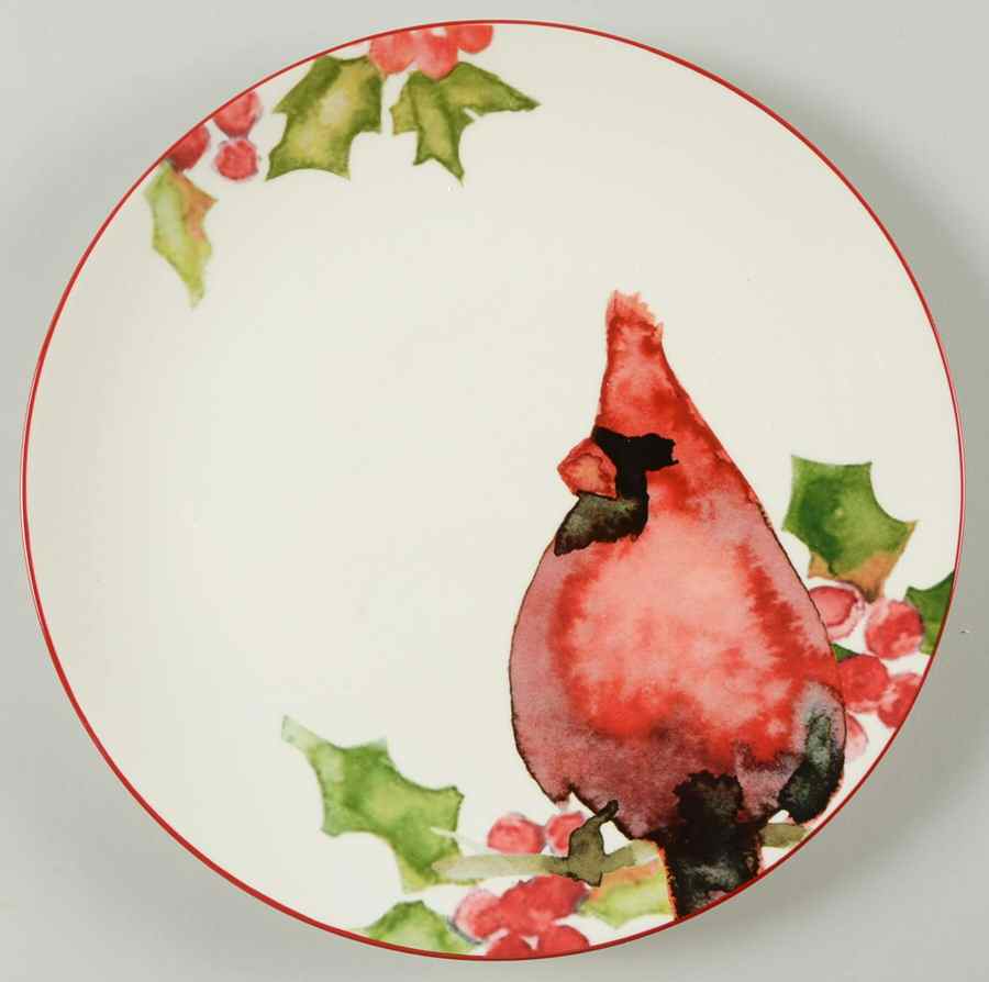 Holiday Traditions Salad Plate by St Nicholas Square-1