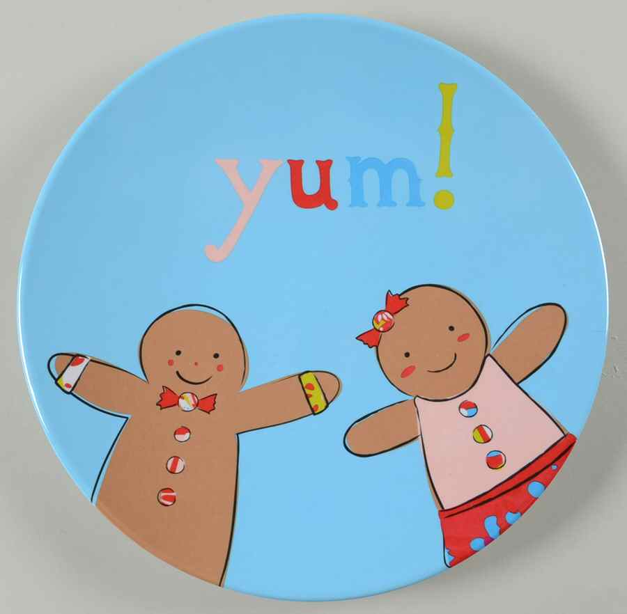 Cozy Craft Melamine Salad Plate by St Nicholas Square-1