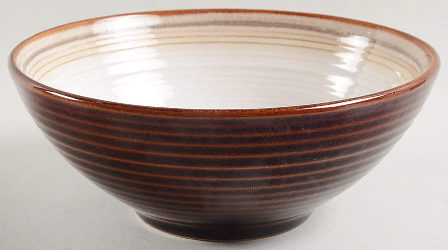 Jetta Brown Soup/Cereal Bowl by Sango-1