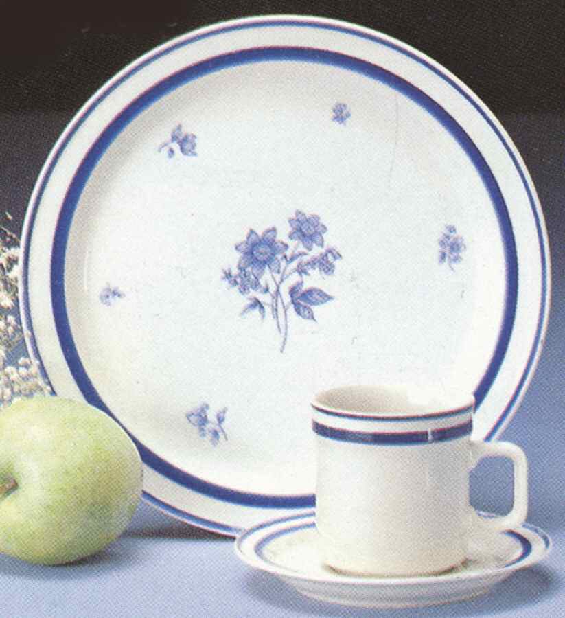 Heavenly Blue Dinner Plate by Sango-1