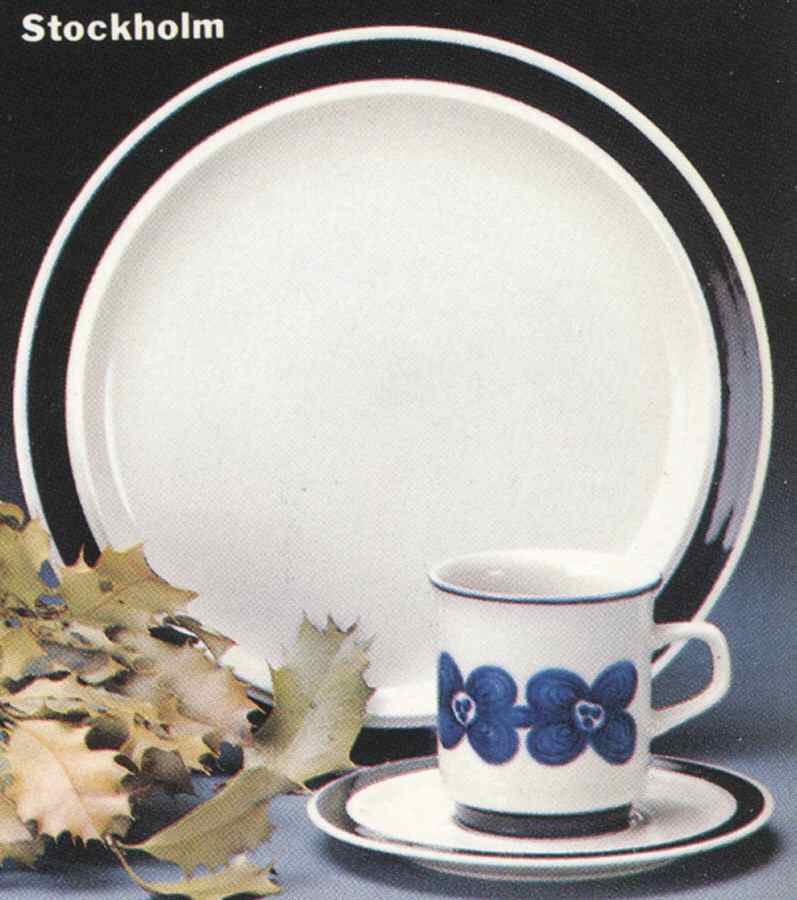Stockholm Dinner Plate by Sango-1