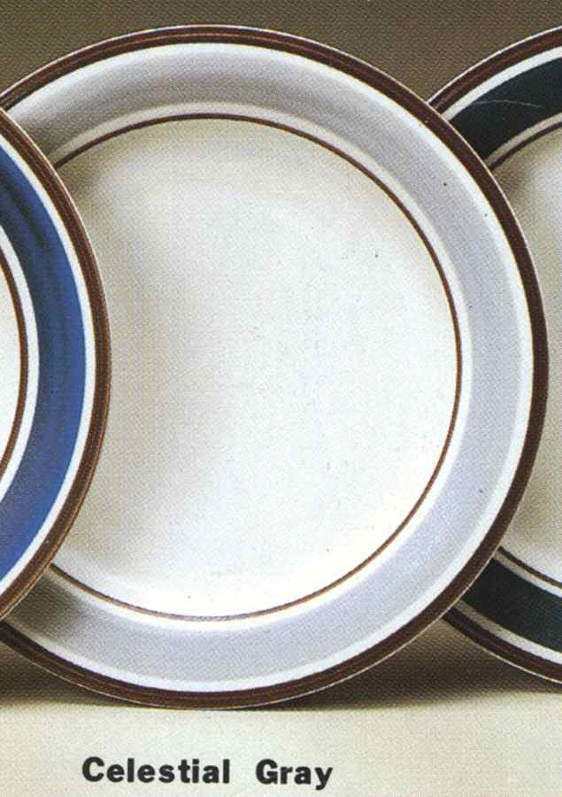 Celestial Gray Dinner Plate by Sango-1