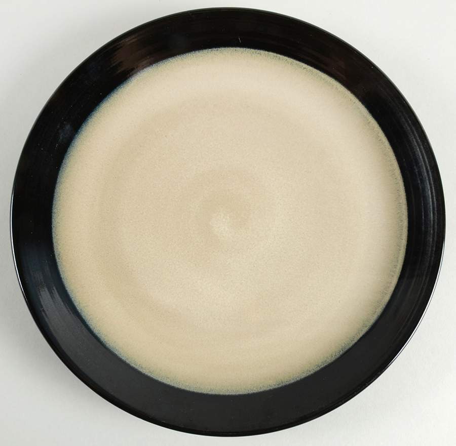 Allure Black Dinner Plate by Sango-1