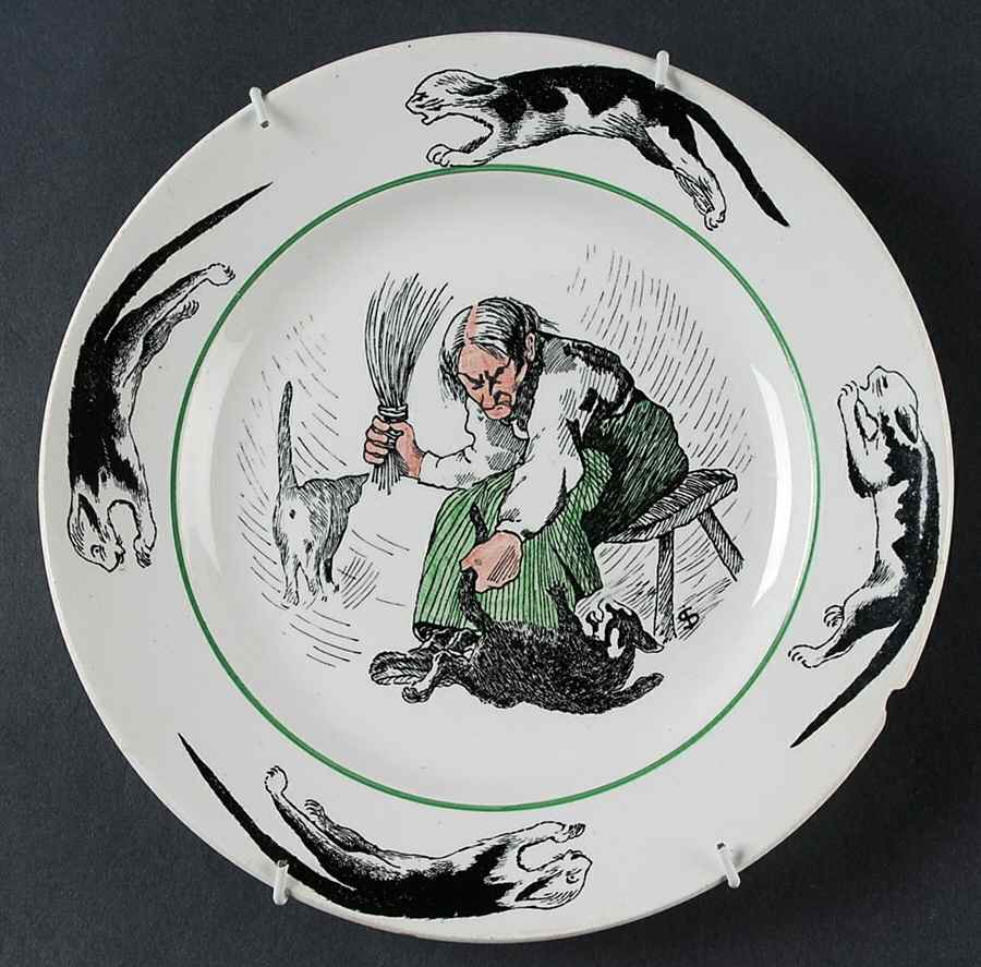 SGN52 Salad Plate by Sarreguemines-1