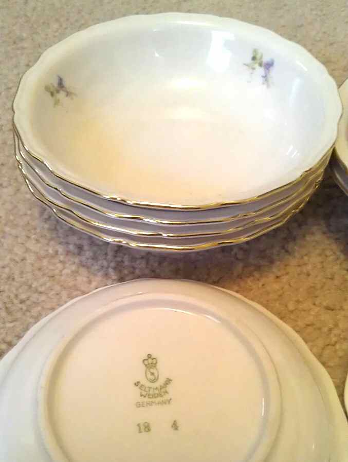 SLT434 Rim Fruit/Dessert (Sauce) Bowl by Seltmann-1