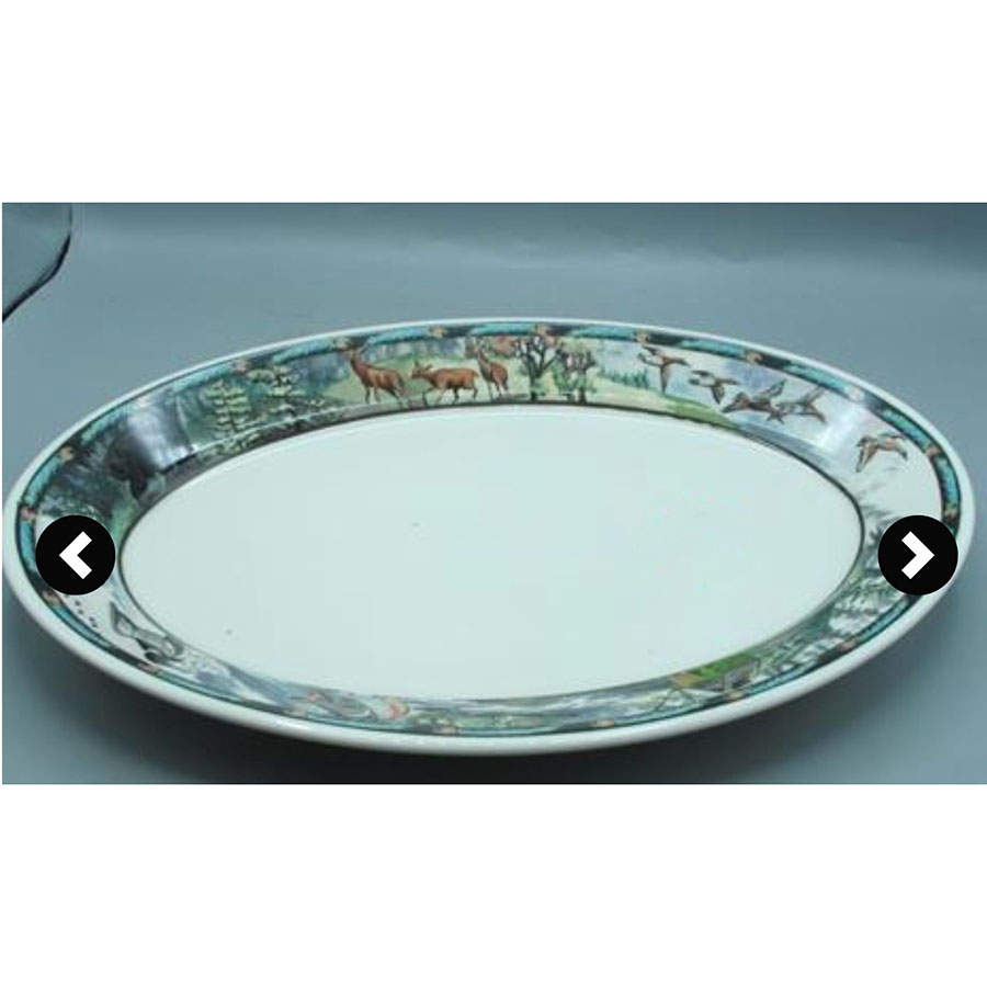SY522 15" Oval Serving Platter by Syracuse-1