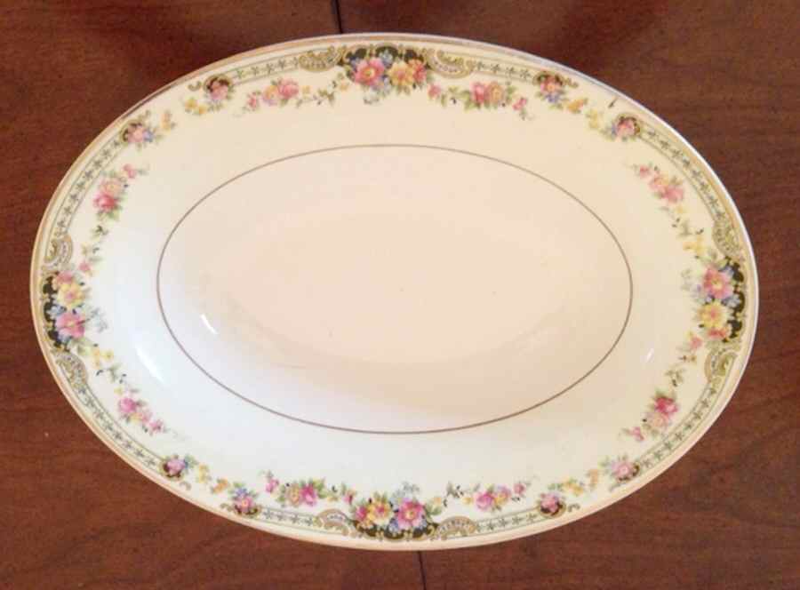 STT418 9" Oval Vegetable Bowl by Stetson-1