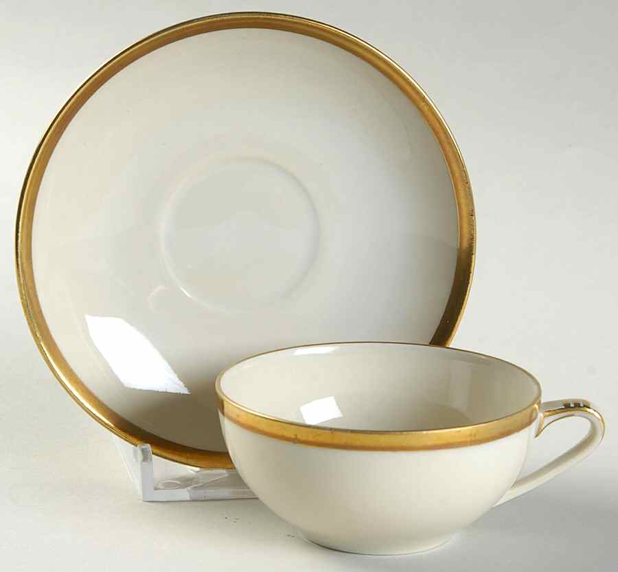 HCZ294 Flat Demitasse Cup & Saucer Set by Haas-Czjzek Coronado-1