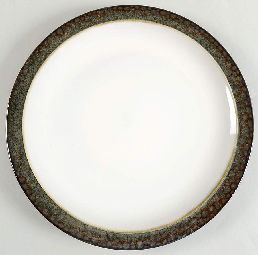 Facets Black Dinner Plate by Sango-1