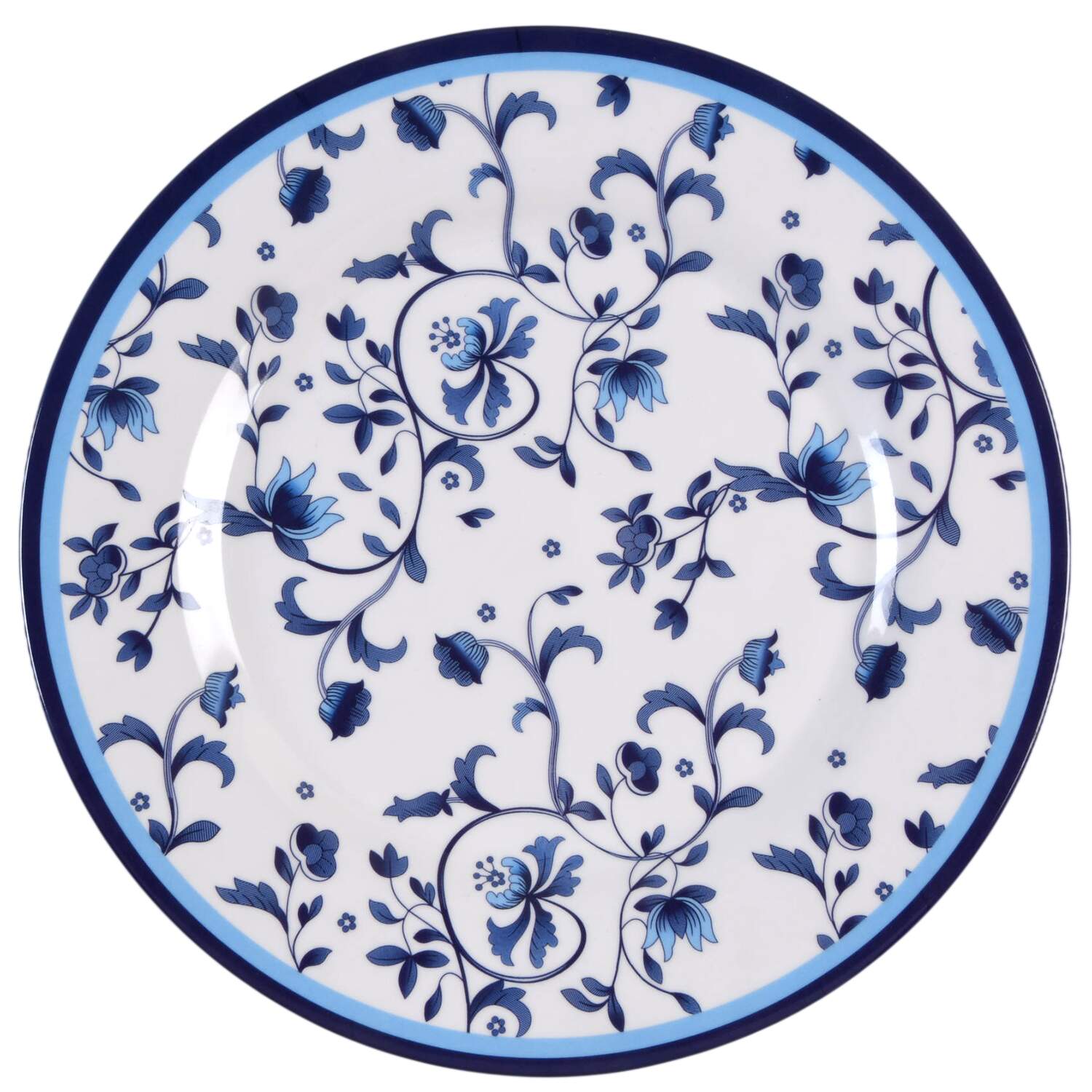 Blue Portofino Melamine Salad/Dessert Plate by Spode-1