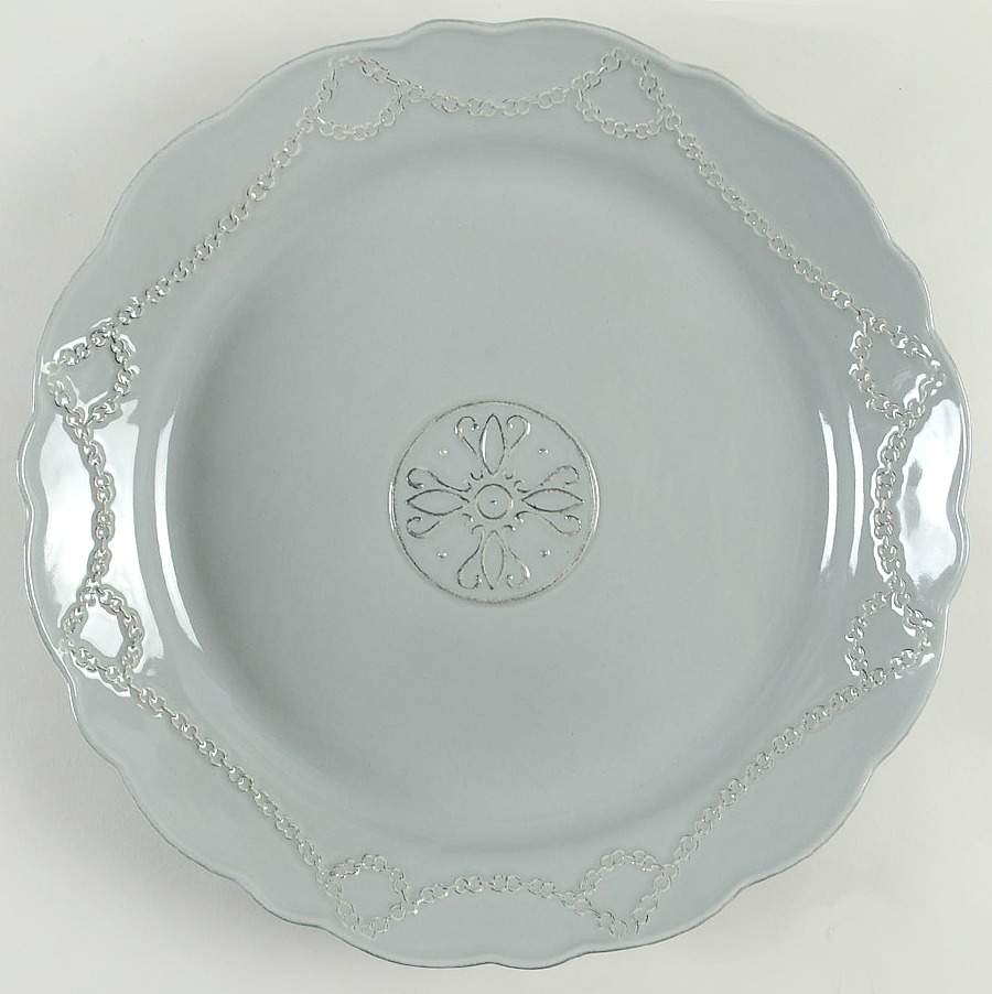 Villa Beleza Slate 14" Deep Round Platter by Skyros-1