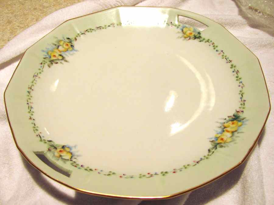SCH696 Handled Cake Plate by Schumann - Bavaria-1