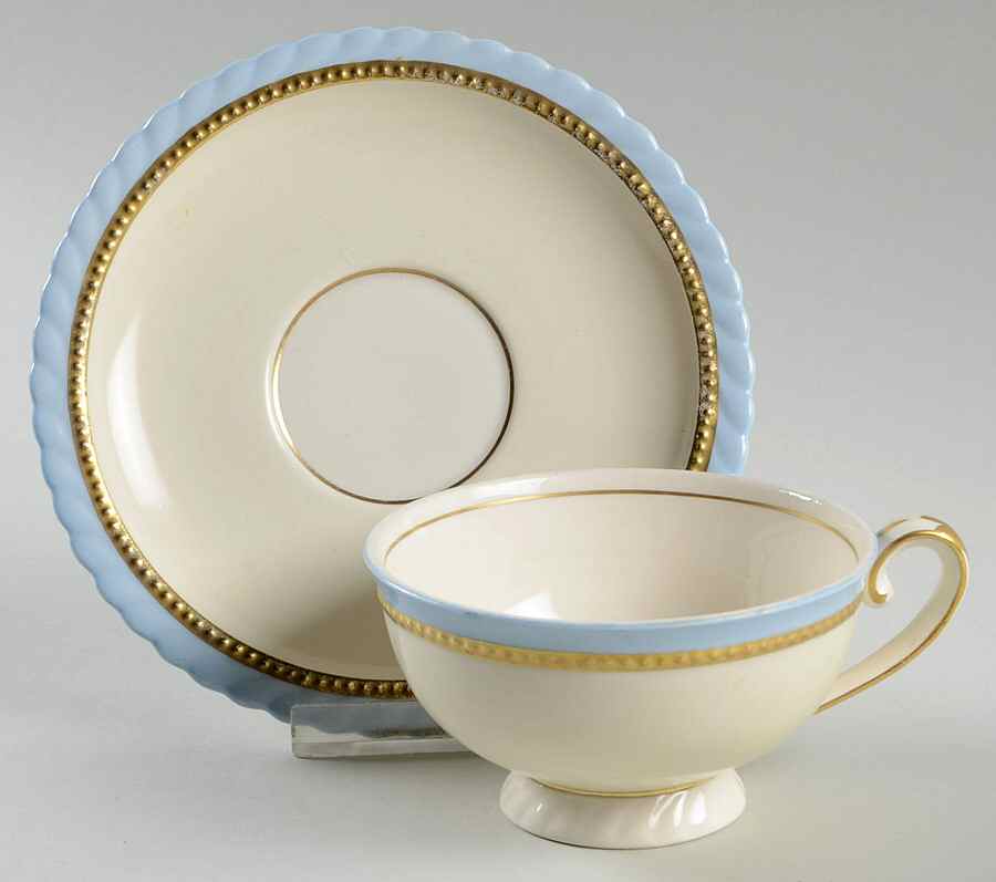 STB408 Footed Cup & Saucer Set by Steubenville-1