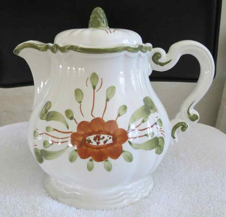 Venise Teapot & Lid by Sarreguemines-1